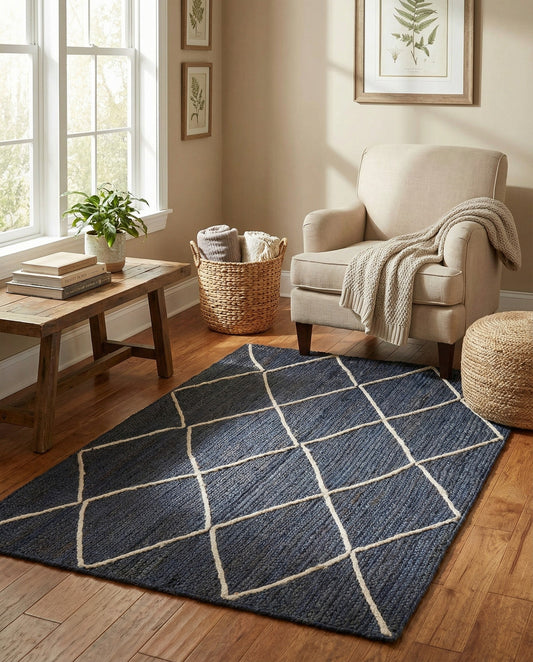 Handmade Braided Jute Rug