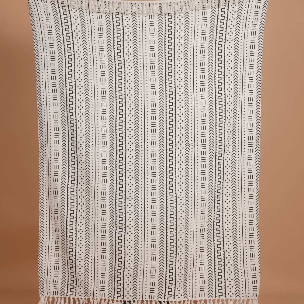 ACACIA - Hand Block Printed Throw