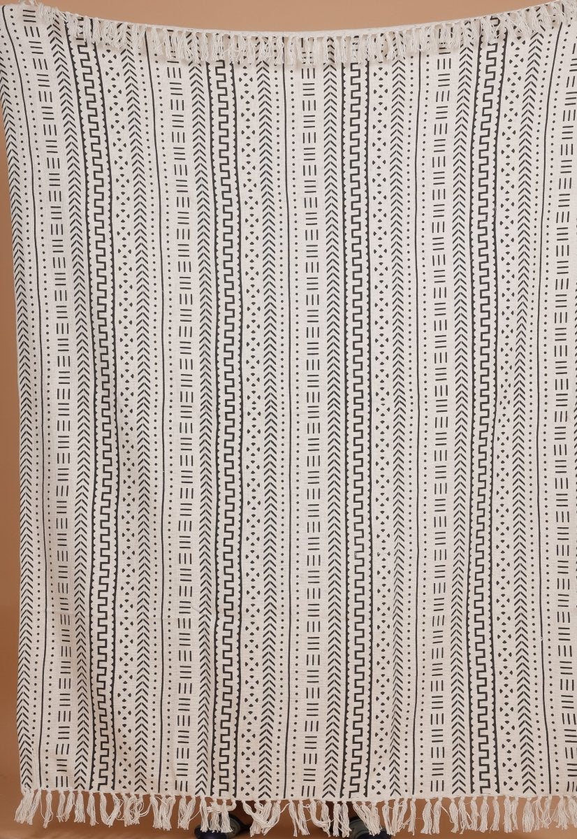 ACACIA - Hand Block Printed Throw