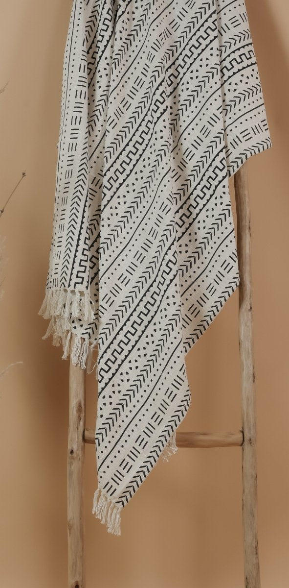 ACACIA - Hand Block Printed Throw
