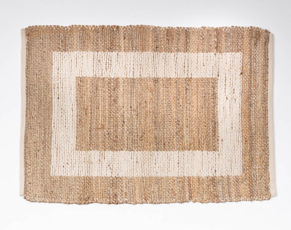 ADABAG- Hand Block Printed Cotton  Rug