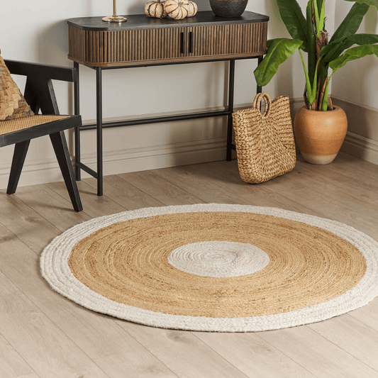 AHLAT - Handcrafted Braided Jute Rug