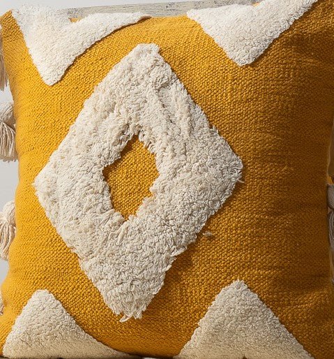 Alcea pillow cover - detail view