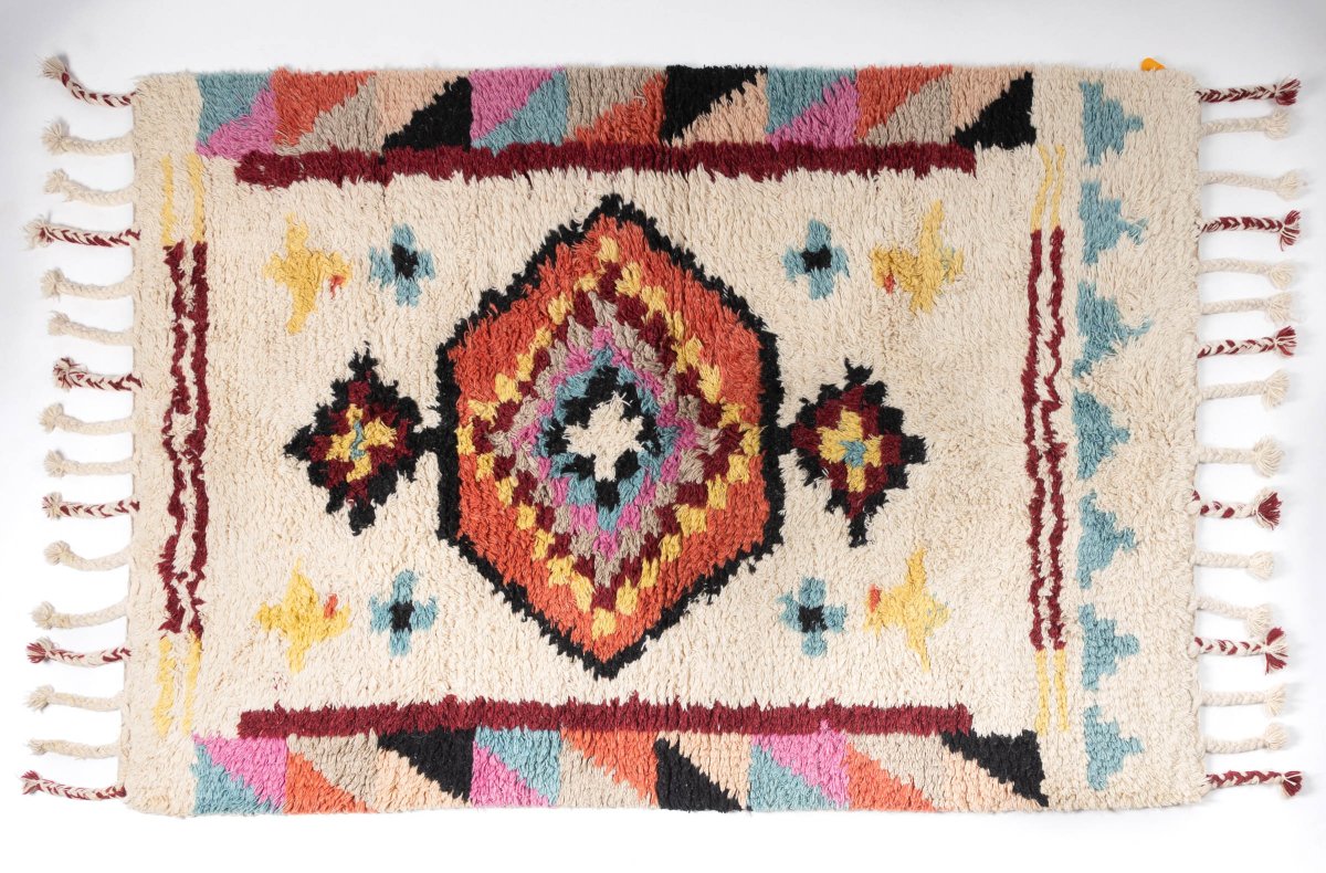 ALDO- HAND WOVEN WOOL RUG