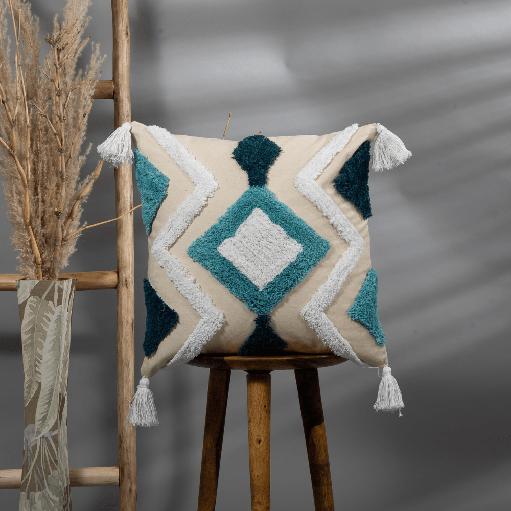AMBER    - Artisan Tufted Pillow Cover