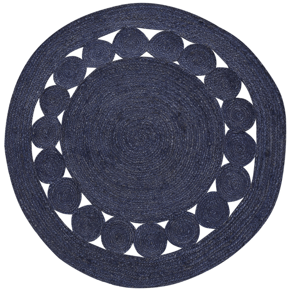 ANADERE - Handcrafted Braided Jute Rug