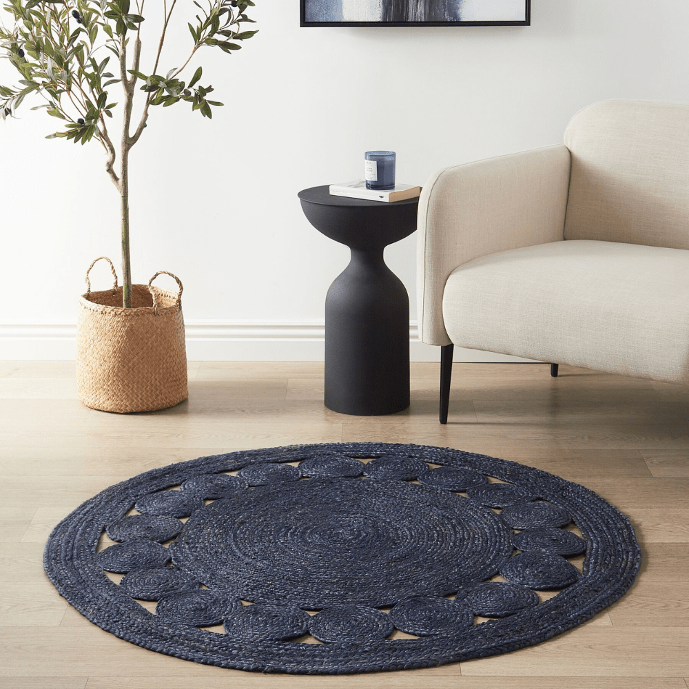 ANADERE - Handcrafted Braided Jute Rug