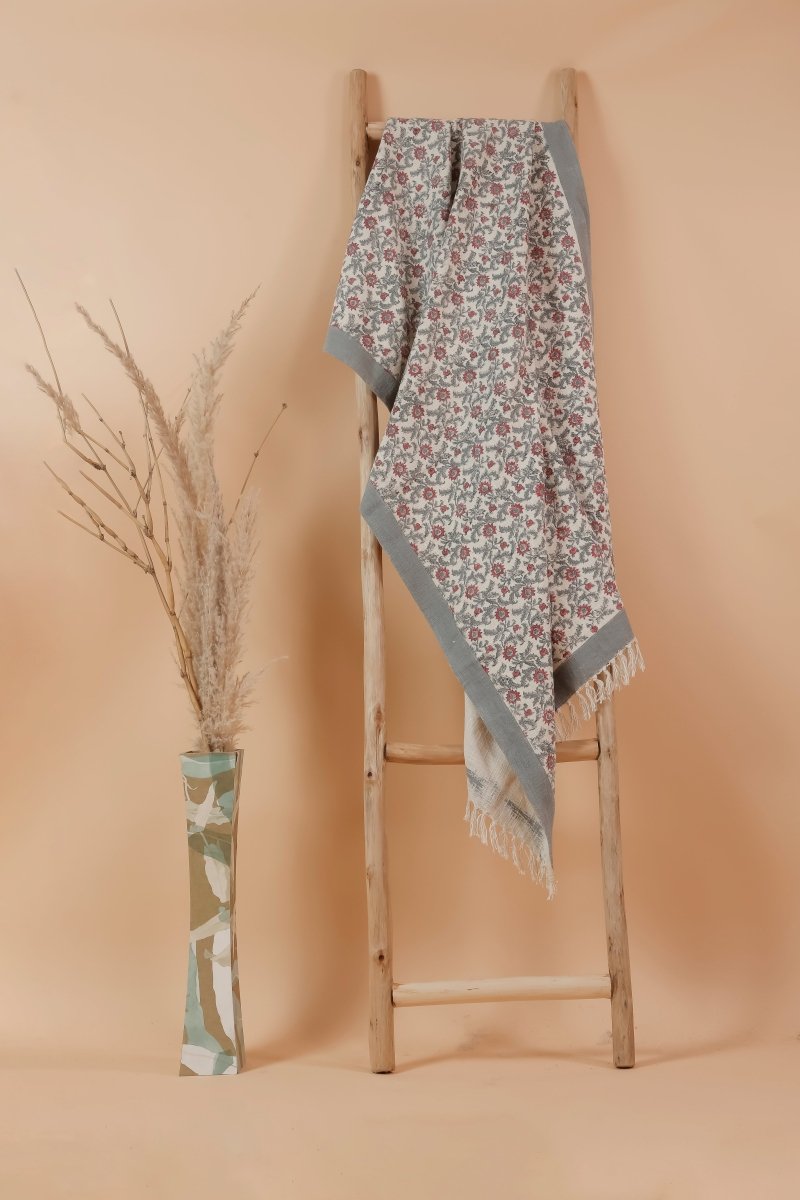 ASAKA - HAND BLOCK PRINTED THROW