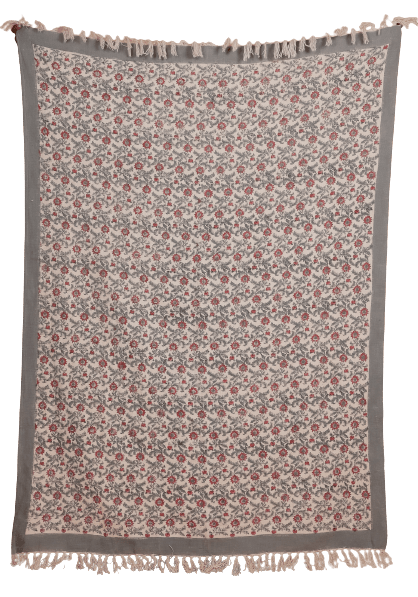 ASAKA - HAND BLOCK PRINTED THROW