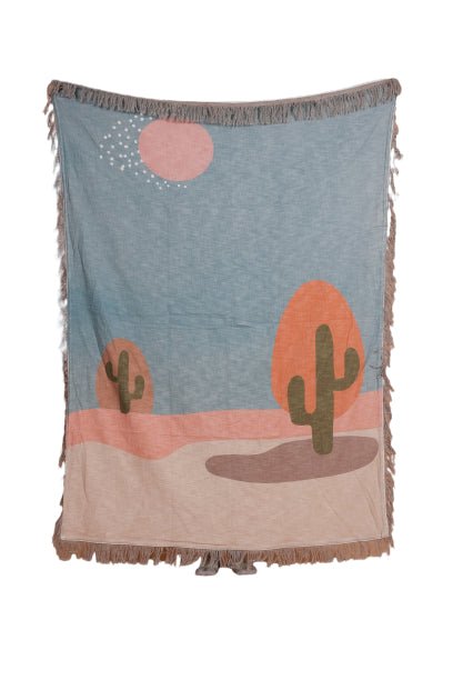 Asdad throw - detail view