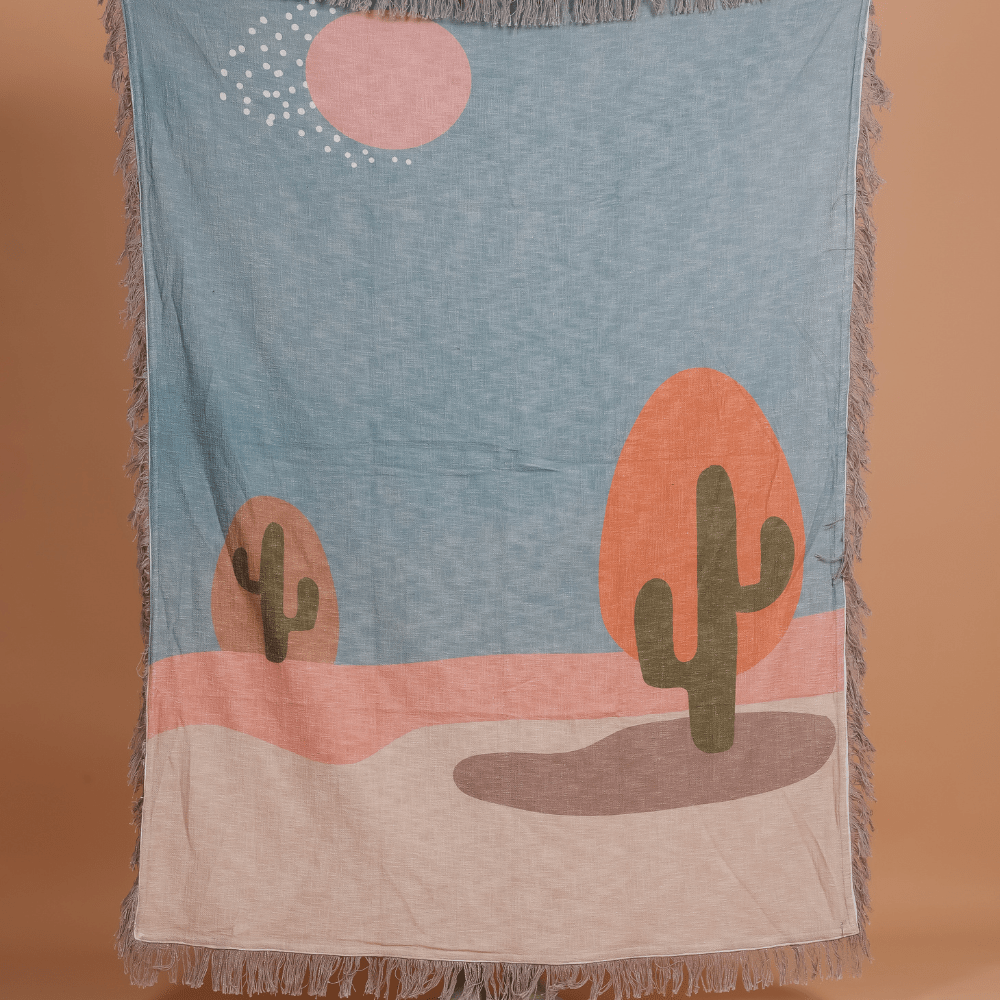 ASDAD - Modern Design Printed Throw Blanket