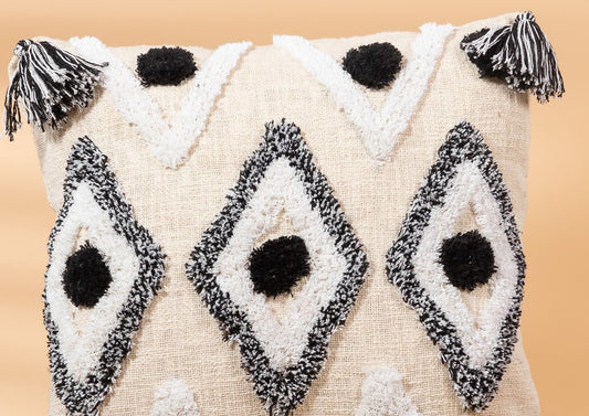 Astrantia pillow cover - styled room view