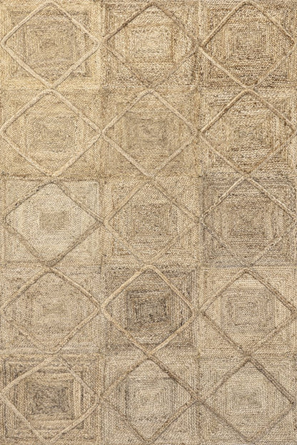 Avia hand-braided jute area rug - main product view
