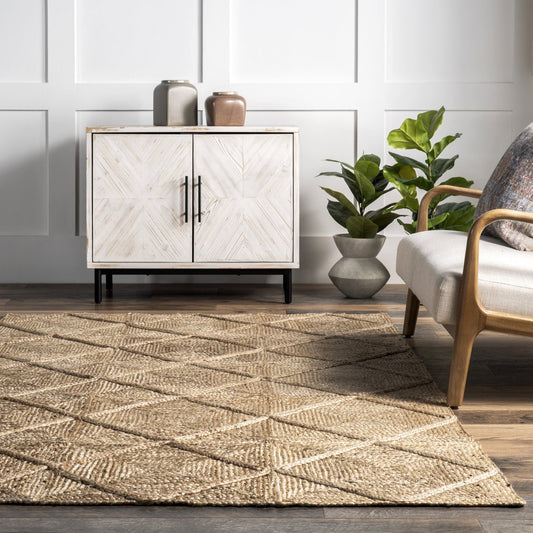 Avia rug - styled room view