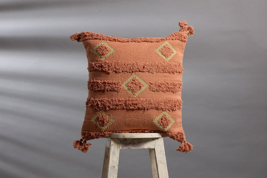 Azalea pillow cover - detail view