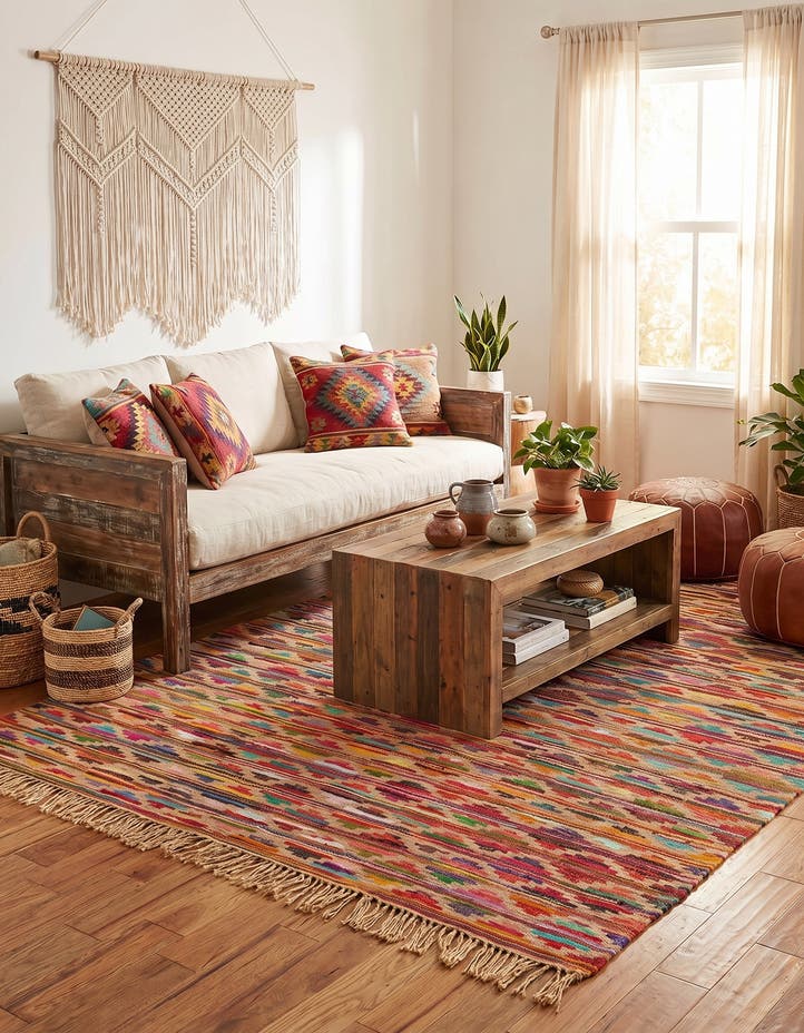 Chindi Cotton Hand-Woven Area Rug