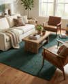 Braided Jute Hand-Braided Oval Rug 100% Natural Fiber