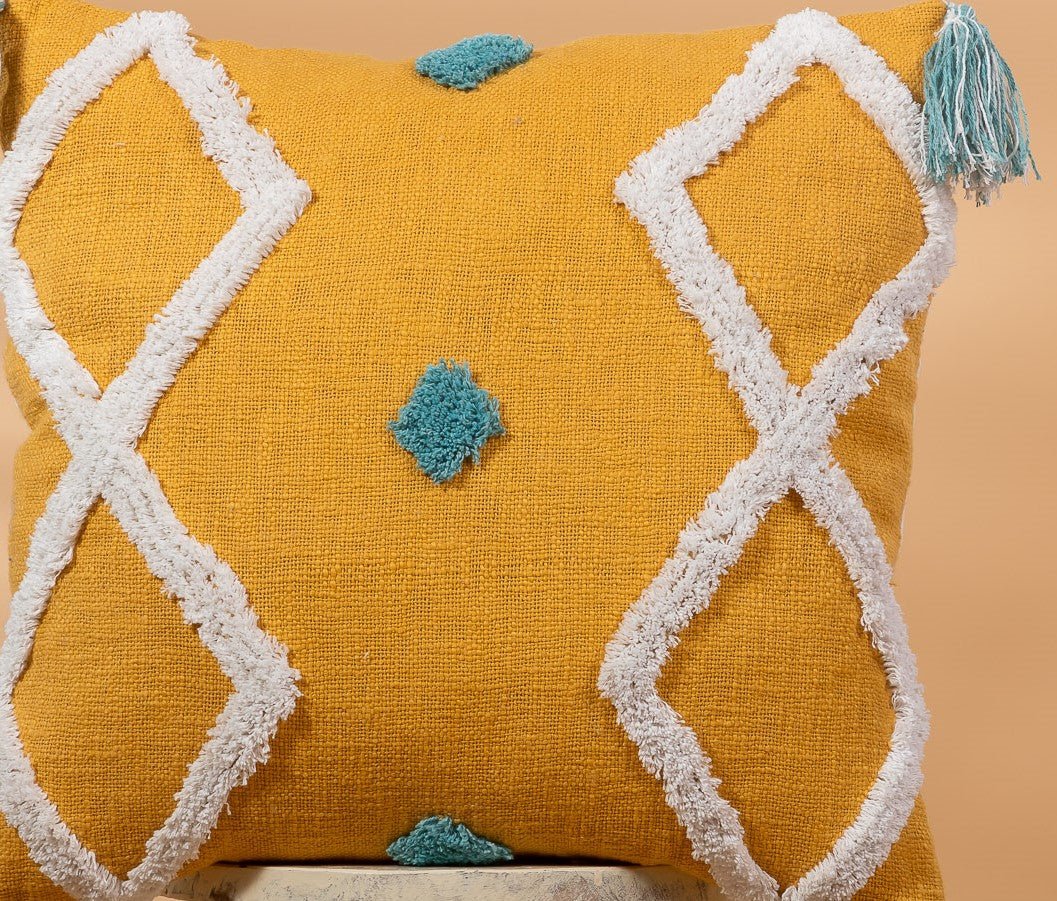 BERGENIA - Designer Tufted Pillow Cover