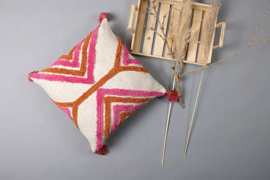 Breezey pillow cover - styled room view