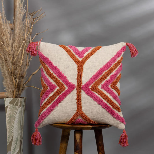 BREEZEY  -  Plush Tufted Pillow Cover