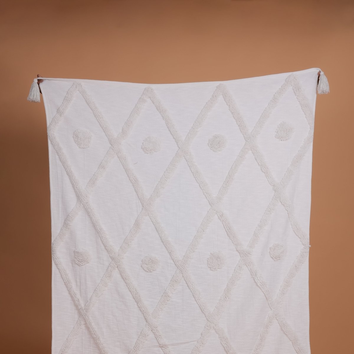BURBUJA - Soft Tufted Throw Blanket