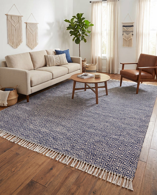 Hand Woven Braided Jute Rug