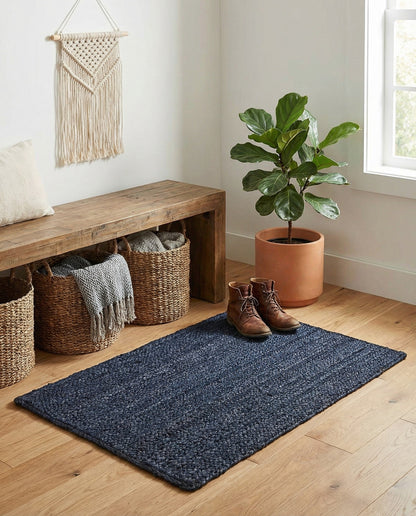 Handmade Braided Jute Rug