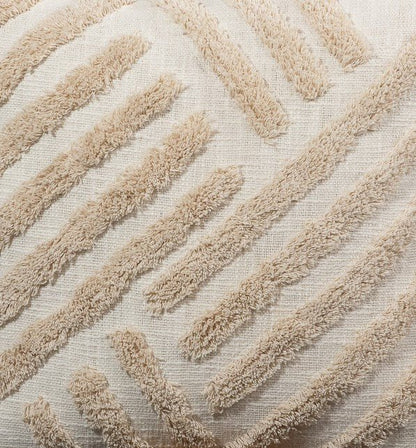 Carnation pillow cover - detail view