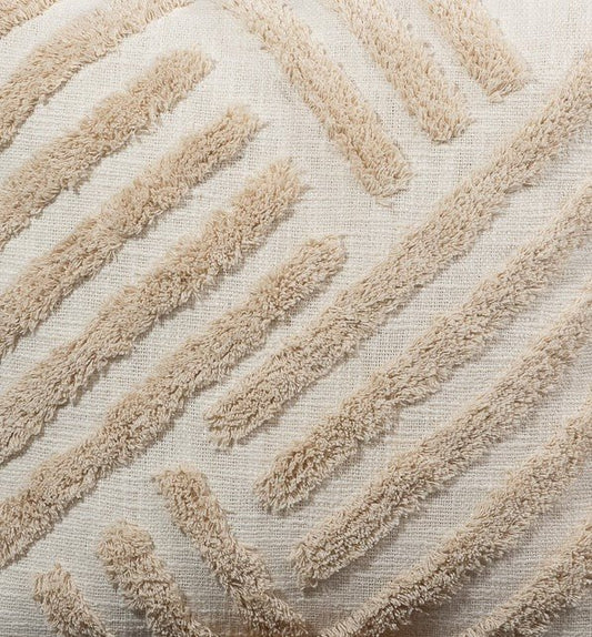 Carnation pillow cover - detail view