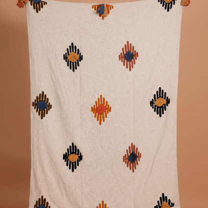 Chaohani throw - detail view