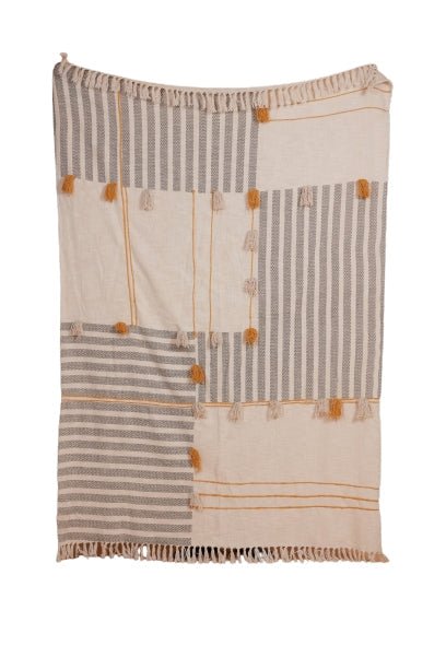 CHAYMA - HAND BLOCK PRINTED THROW