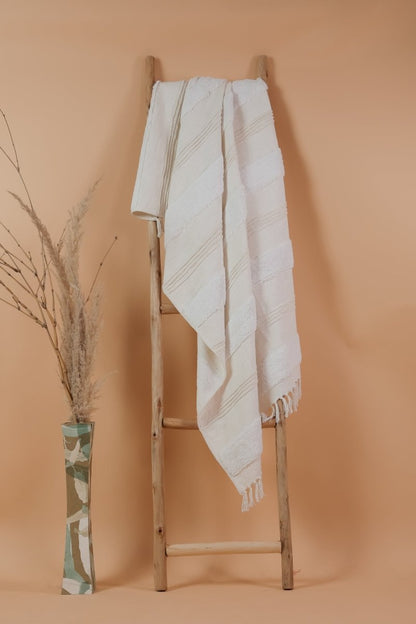 Chilari throw - side view