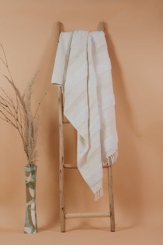 Chilari throw - side view
