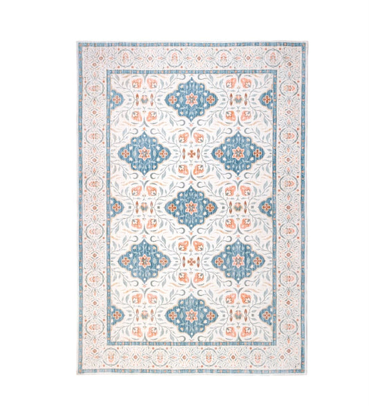 Coastal Blossom Heritage rug - texture close-up