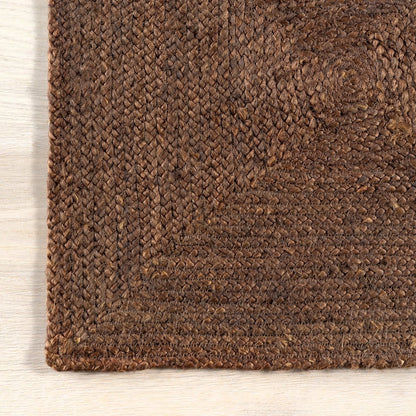 Cocoa rug - detail view