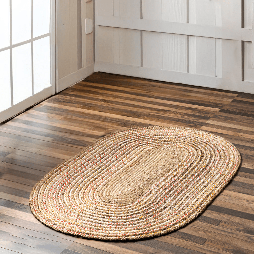 COLORA OVAL BRAIDED RUG