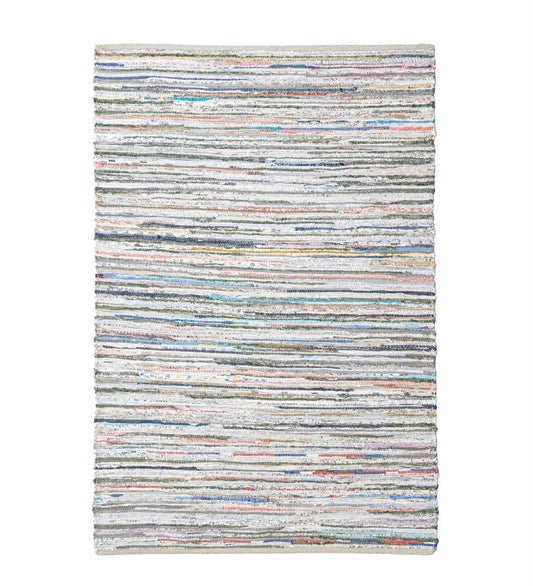 Confetti Woven Chindi rug - texture close-up