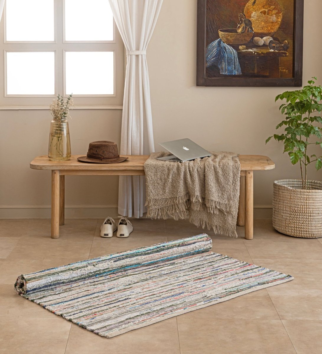 Confetti Woven Chindi Rug