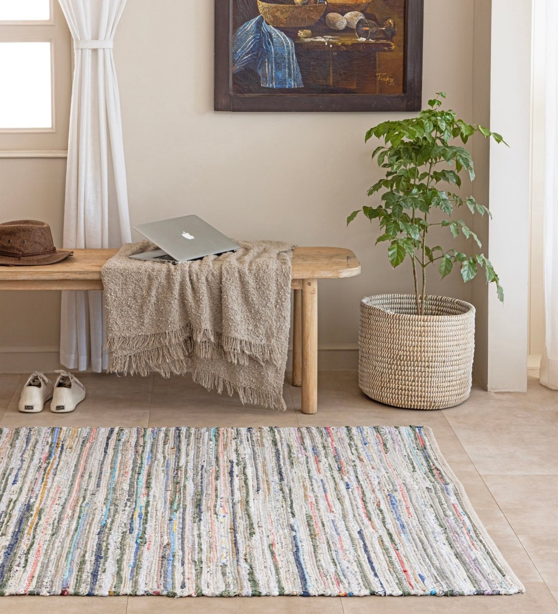 Confetti Woven Chindi Rug