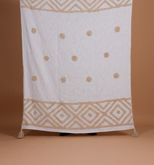 Cove throw - detail view