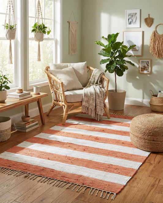 RR-COLOR|Coral and Ivory