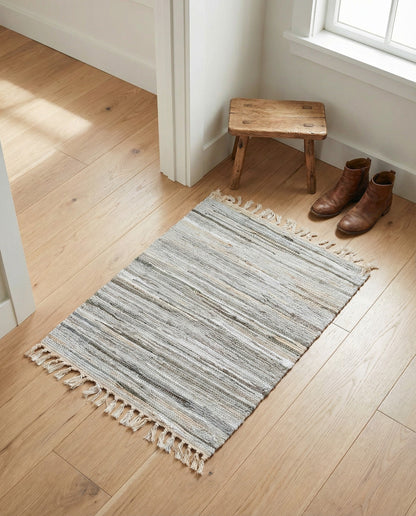Hand Woven Chindi Cotton Rug