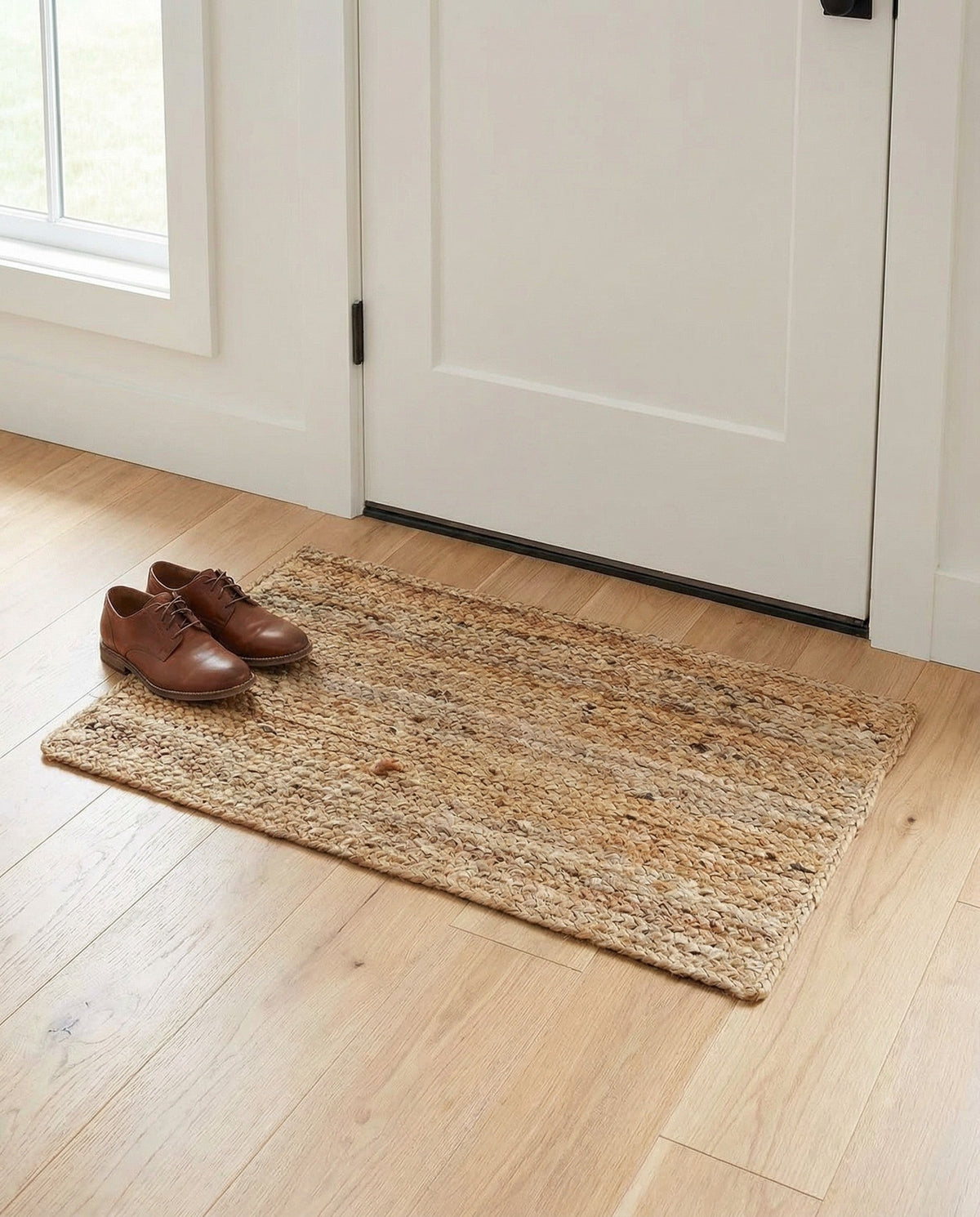 Handmade Braided Jute Rug