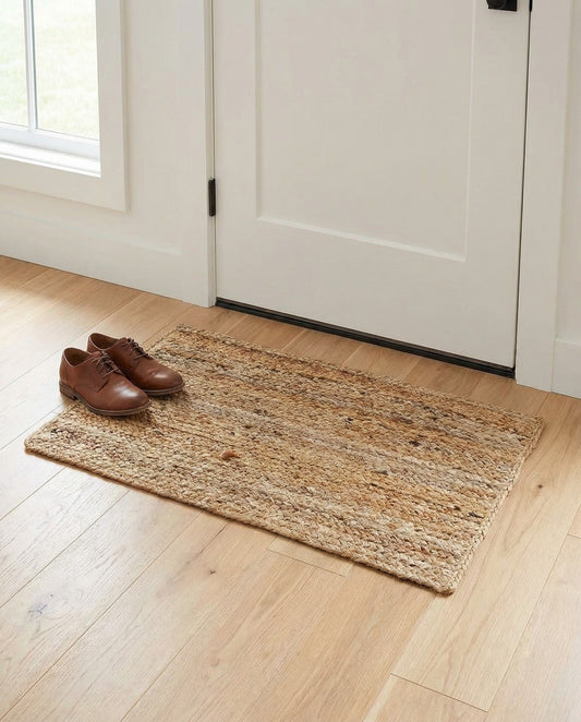 Handmade Braided Jute Rug