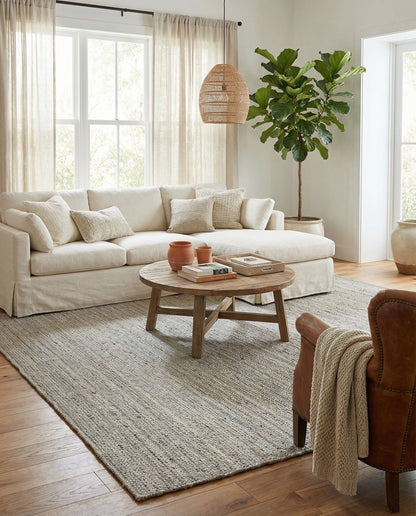Handmade Braided Jute Rug