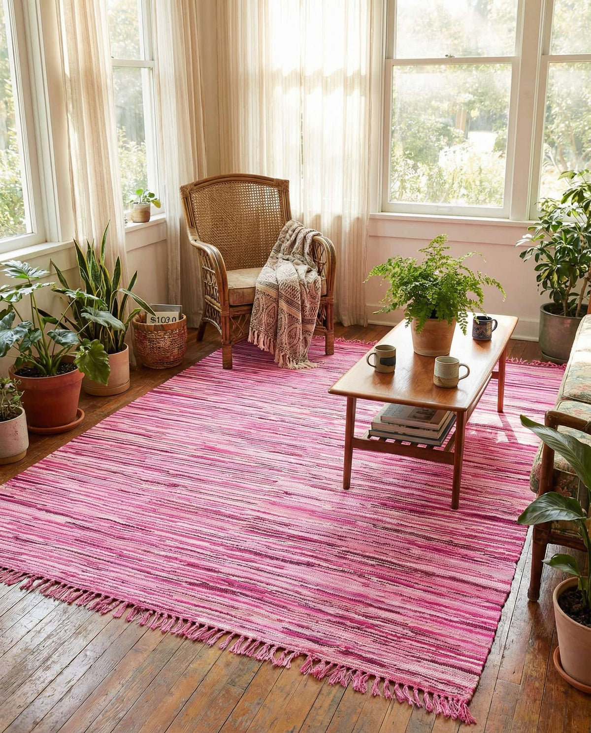 Chindi Cotton Hand-Woven Area Rug