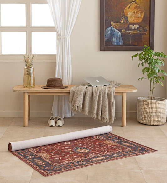 Crimson Estate Heritage rug - side view