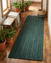Braided Jute Hand-Braided Oval Rug 100% Natural Fiber