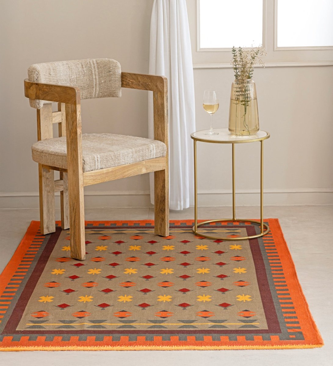 Desert Ember Tribal Rug