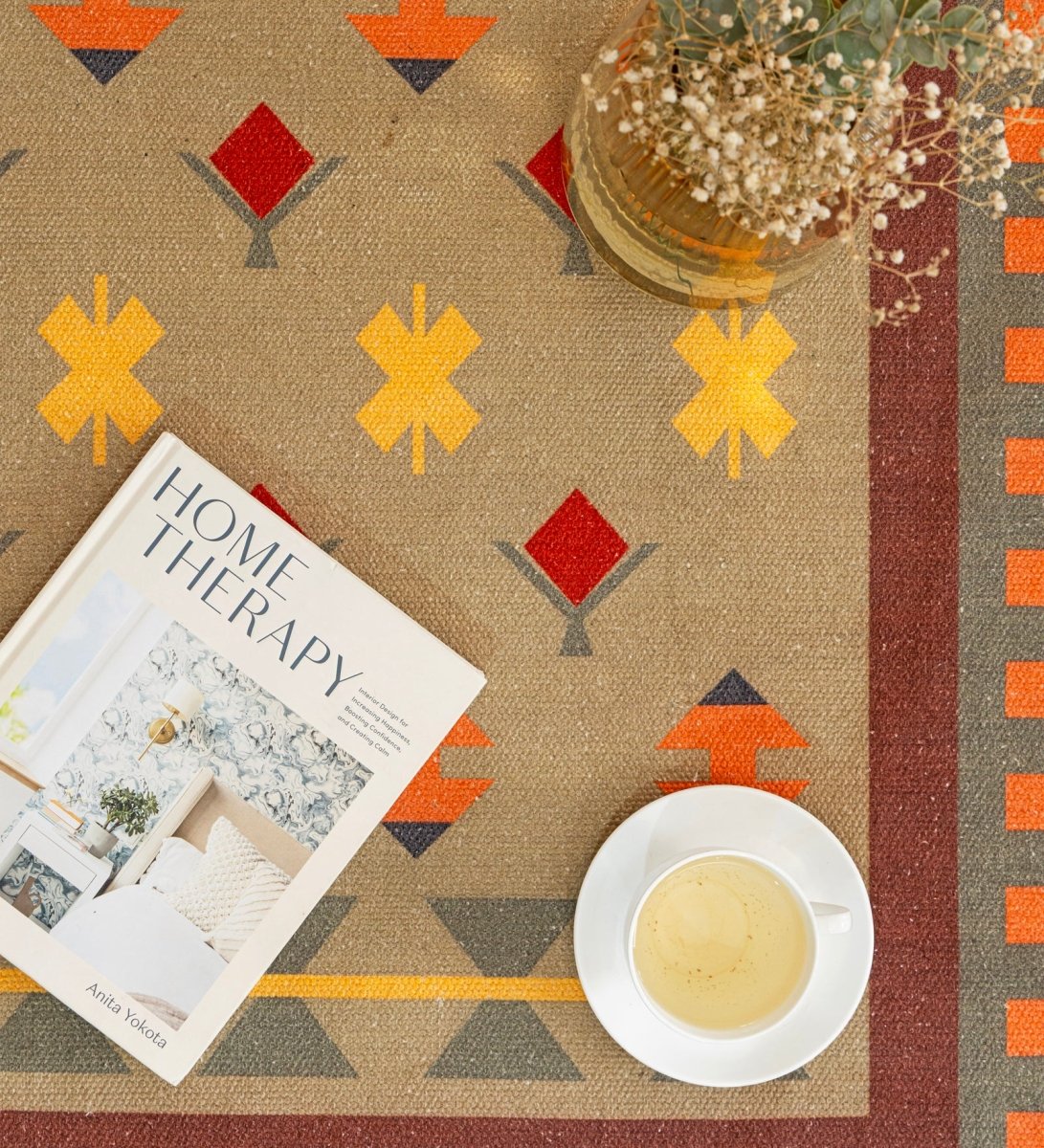 Desert Ember Tribal Rug